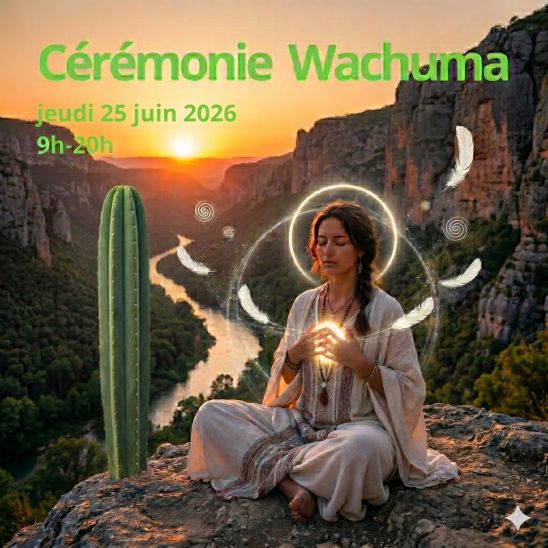 Cérémonie Wachuma - Médecine Sacrée Andine